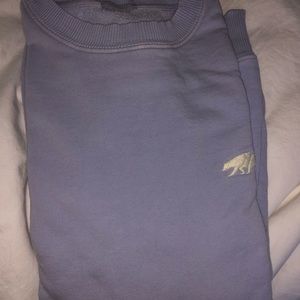 Baby Blue Crew Neck Sweatshirt